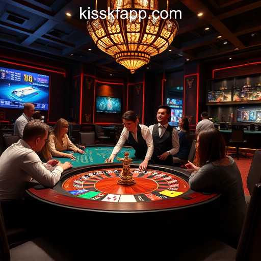 Exploring the World of Live Casino with KISSKF.com Oficial Slots Brasil #1